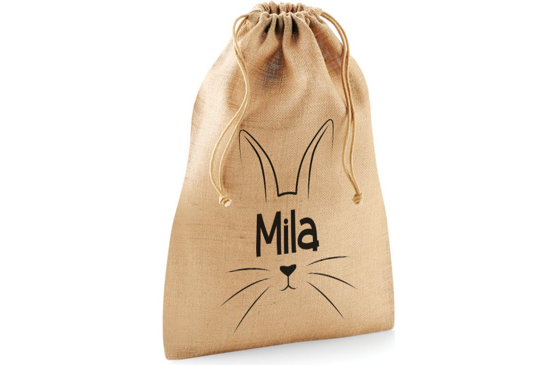 Jute gift bag