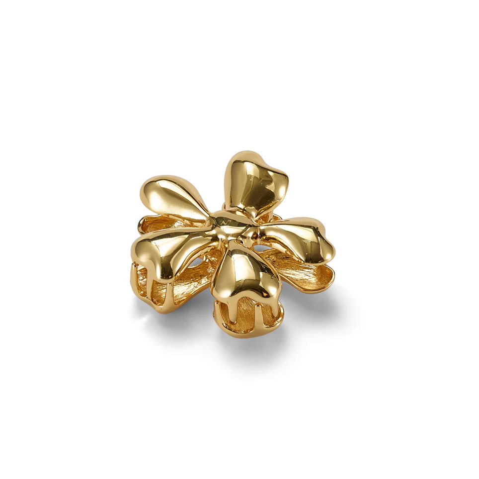 Gold Flower HAIR CLIP